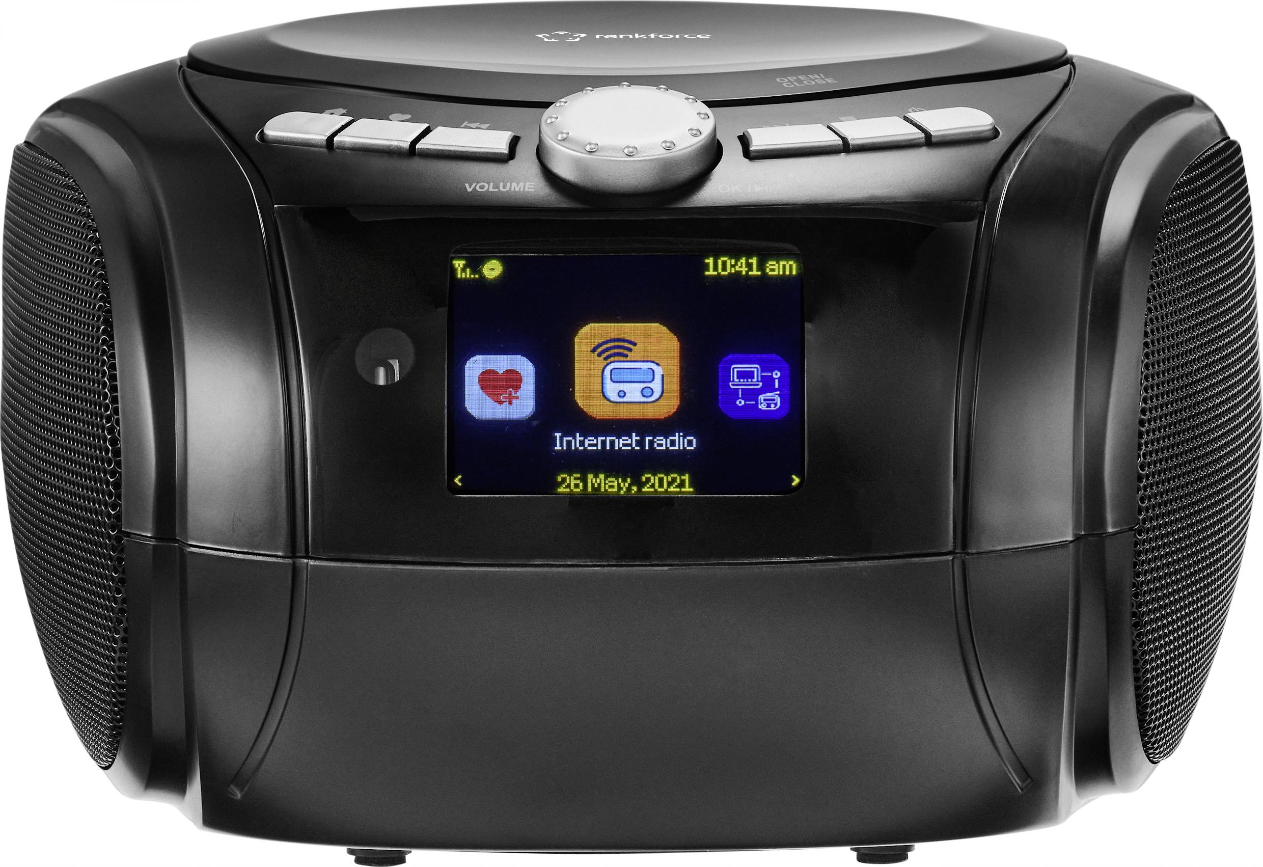 Radio z odtwarzaczem CD Renkforce RFIR300 DAB, DAB+