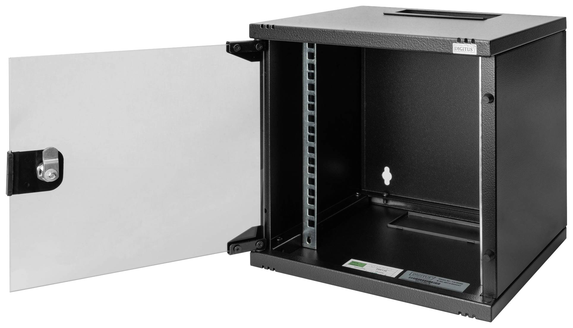 10-дюймова підвісна стелажна шафа Digitus DN-10-06U-B DN-10-06U-B, 1 шт.