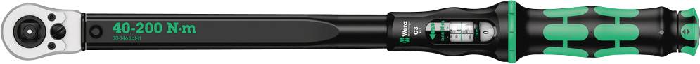 Klucz dynamometryczny Wera Click-Torque C 3 R/L 05075626001, 1/2" (12.5 mm), 40 - 200 Nm