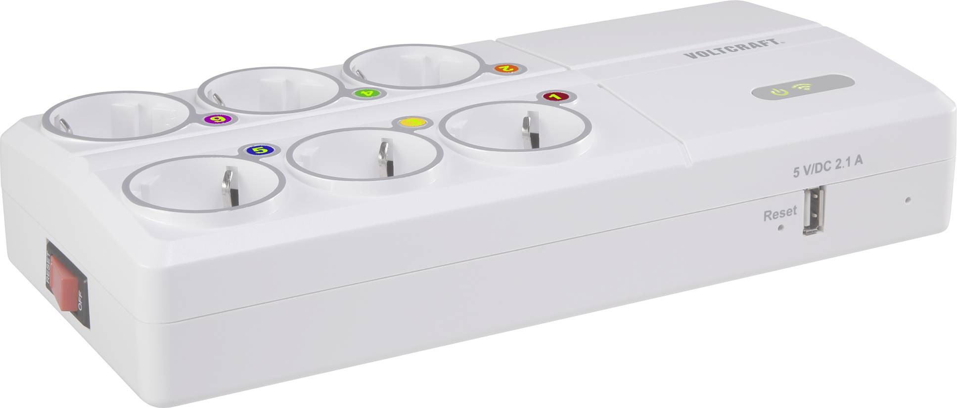 Подовжувач VOLTCRAFT SEM8500 WiFi, вимірювання енергії