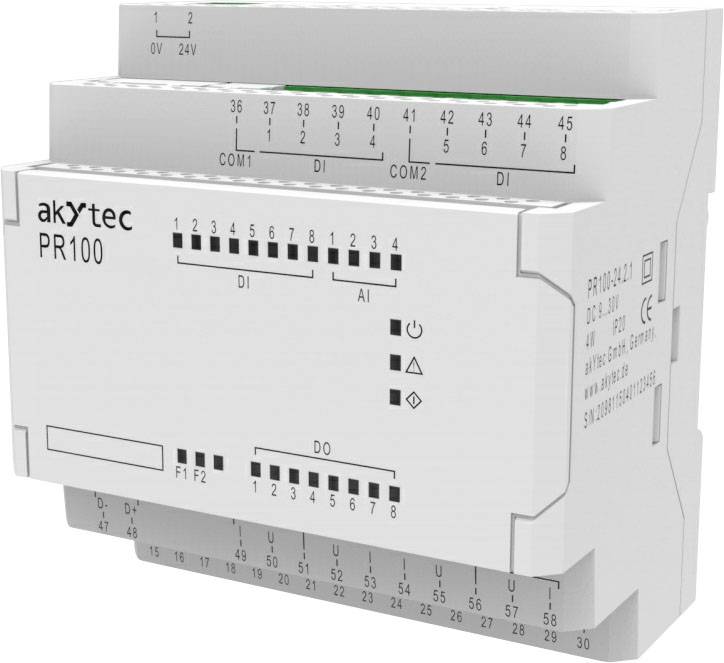 ПЛК-контролер akYtec PR100-24.2.1 37C066 24 В постійного струму
