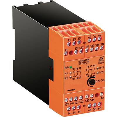 Przekaźnik bezpieczeństwa BH5928.92 DC24V 1-10S. Dold 2 NO (S x W x G) 45 x 74 x 121 mm 1 szt.