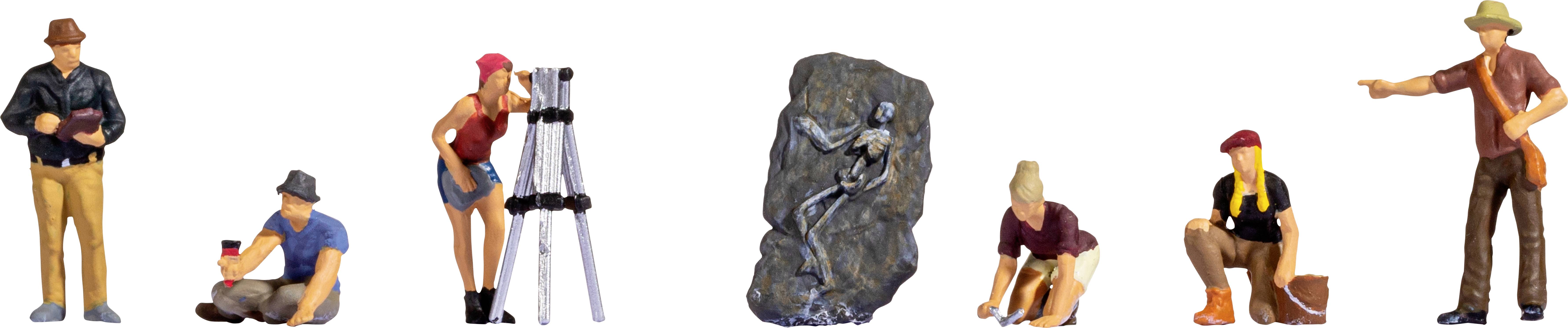 NOCH H0 Археологи малювали, стоячи, сидячи