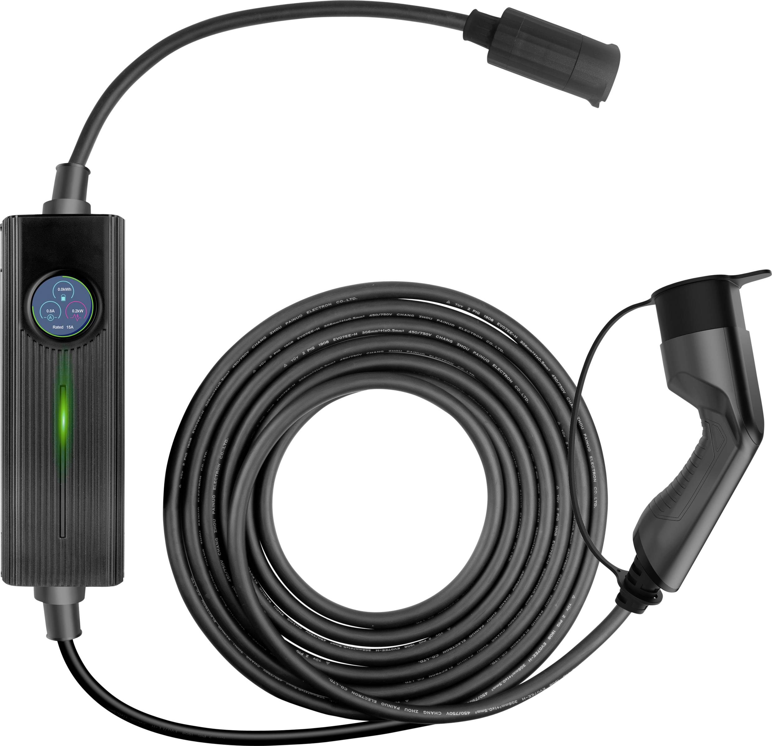 Przenośna stacja ładujaca pojazdy elektryczne Besen Typ 2 Mode 2 32 A 16 kW