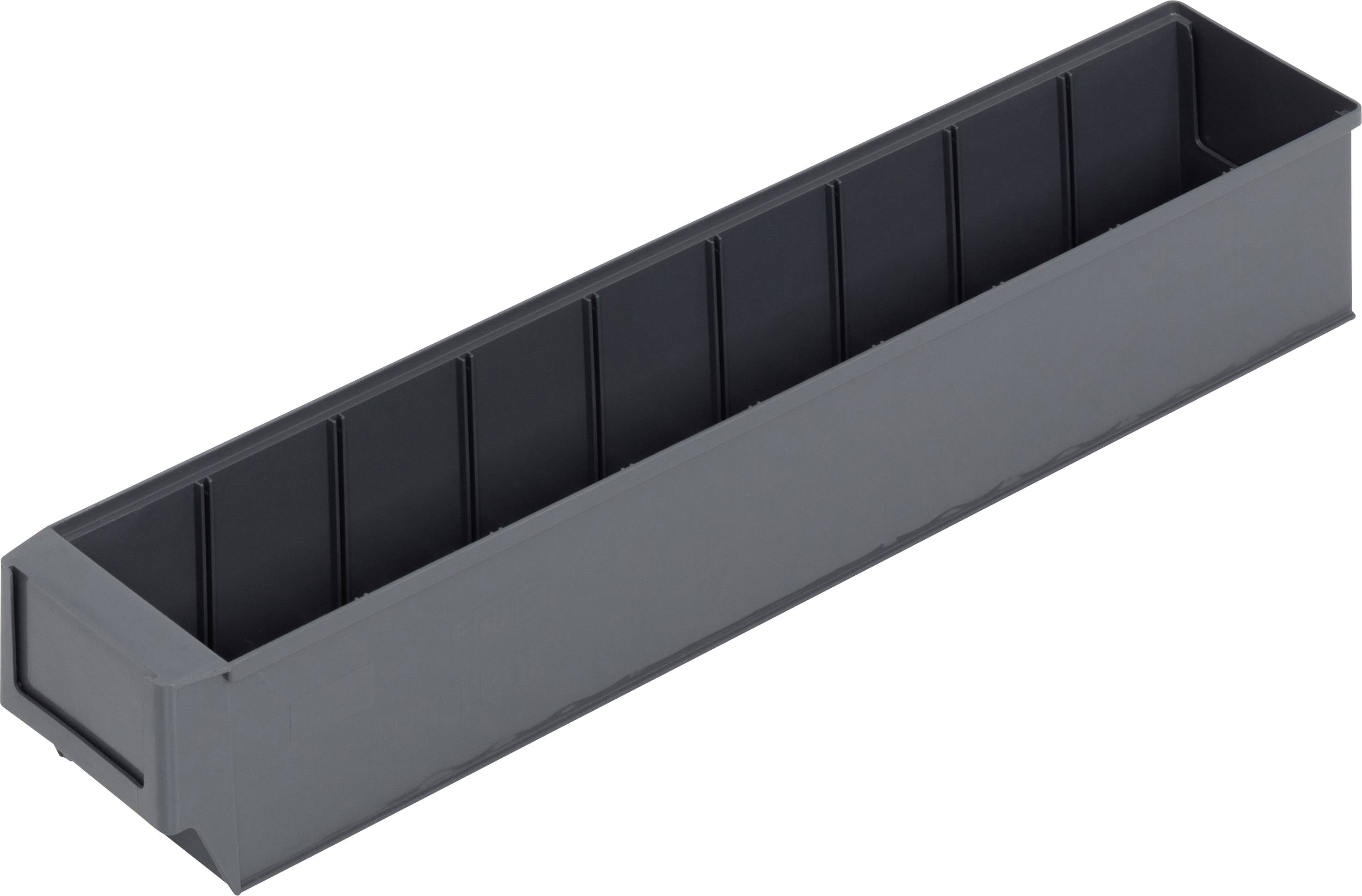 Alutec 66031 Ящик для зберігання (Д x Ш x В) 500 x 91 x 81 мм темно-сірий 1 шт.