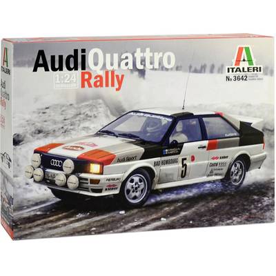 Zestawy samochodowe Italeri Audi Quattro Rally 3642 1:24