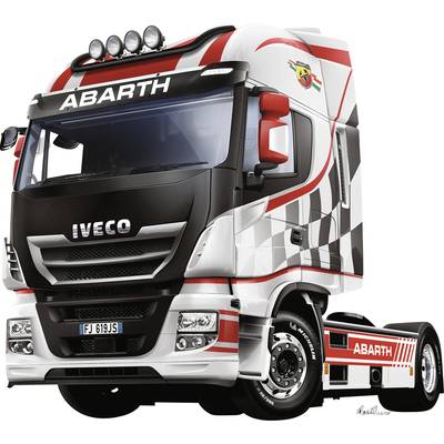 Modelu samochodu ciężarowego do sklejania Italeri Iveco HI-WY E5 "Abarth" 3934 1:24