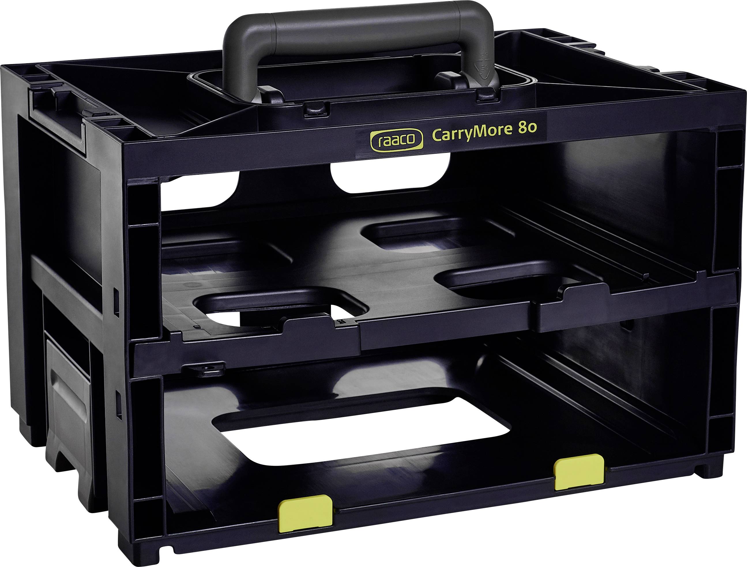 Чемодан raaco CarryMore 80 (Д x Ш x В) 278 x 386 x 241 мм Содержимое 1 шт.