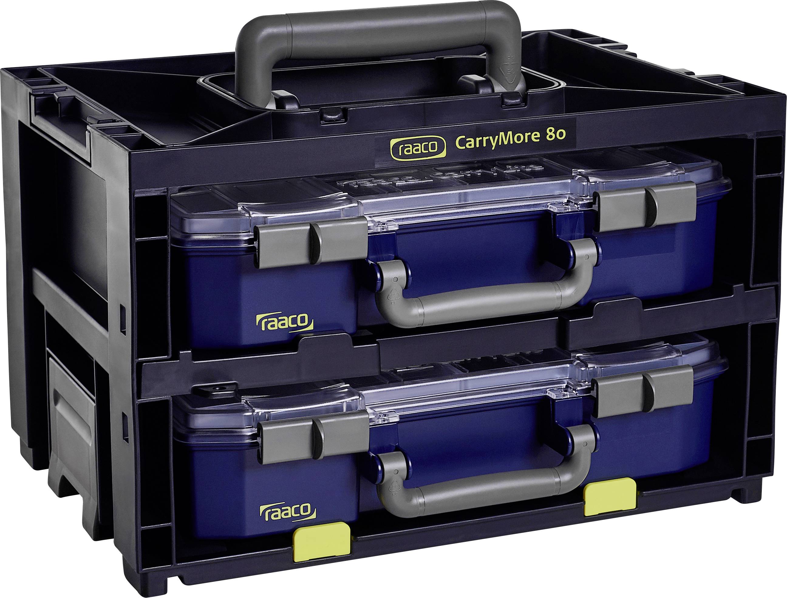 Валіза raaco CarryMore 80x2 (Д x Ш x В) 278 x 386 x 241 мм Вміст 1 шт.