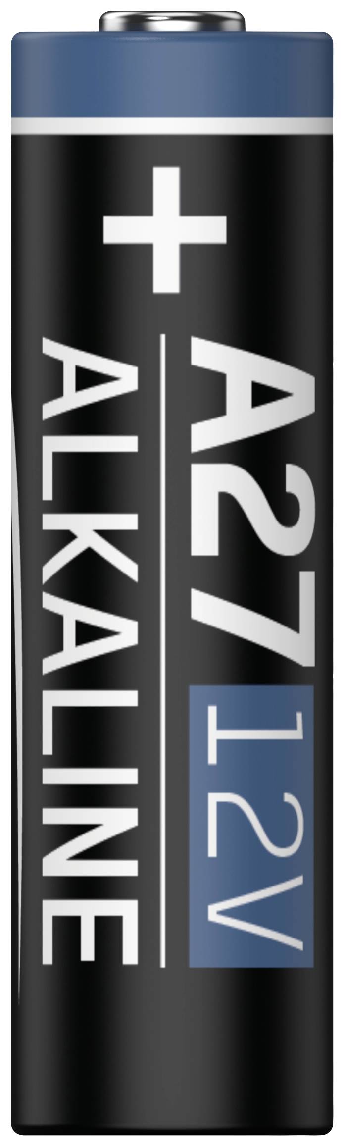 Bateria alkaliczna rozmiaru A27 o napięciu 12V.