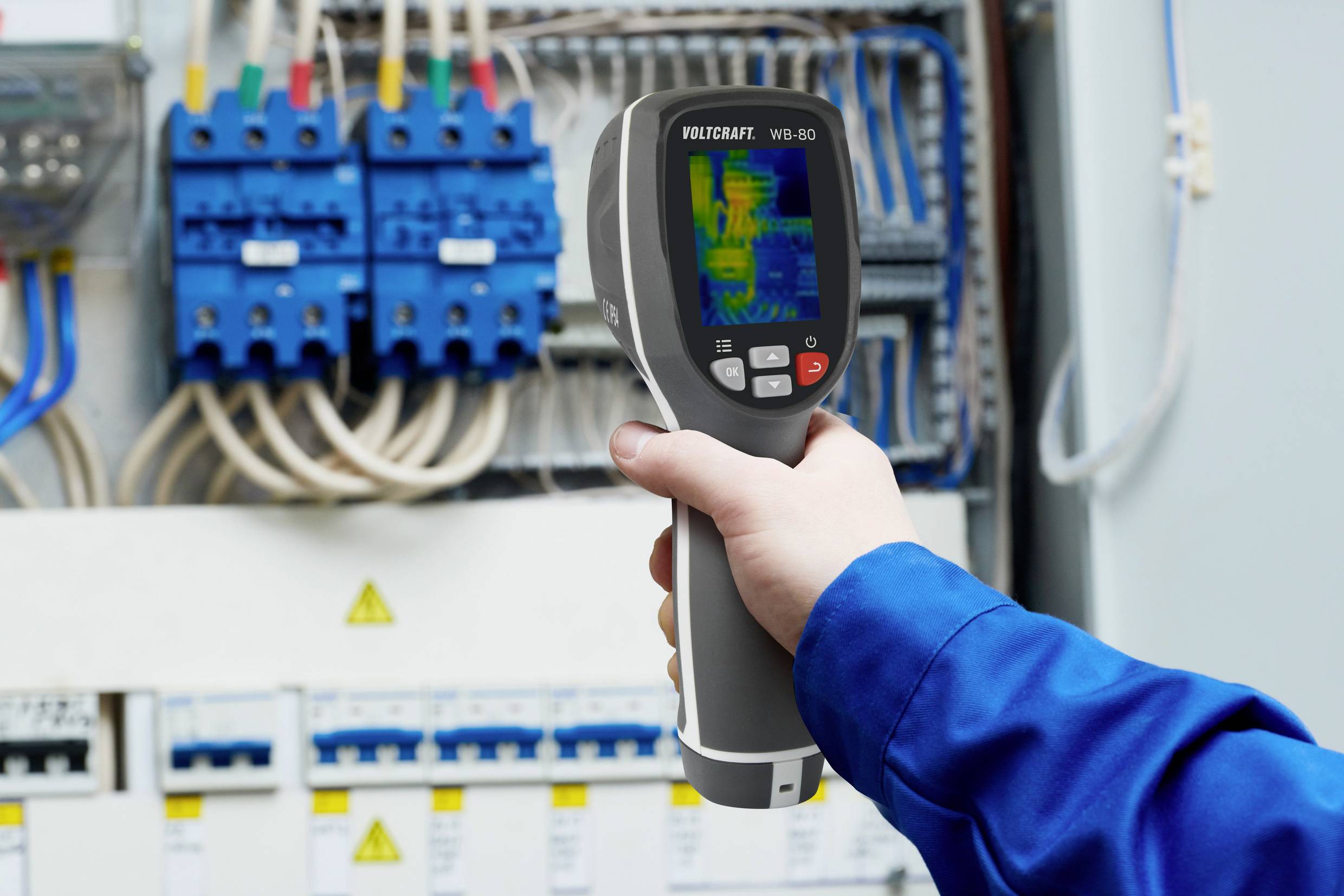 Тепловізійна камера VOLTCRAFT WB-80 VC-11814215, від -20 до 600 °C, 9 Гц