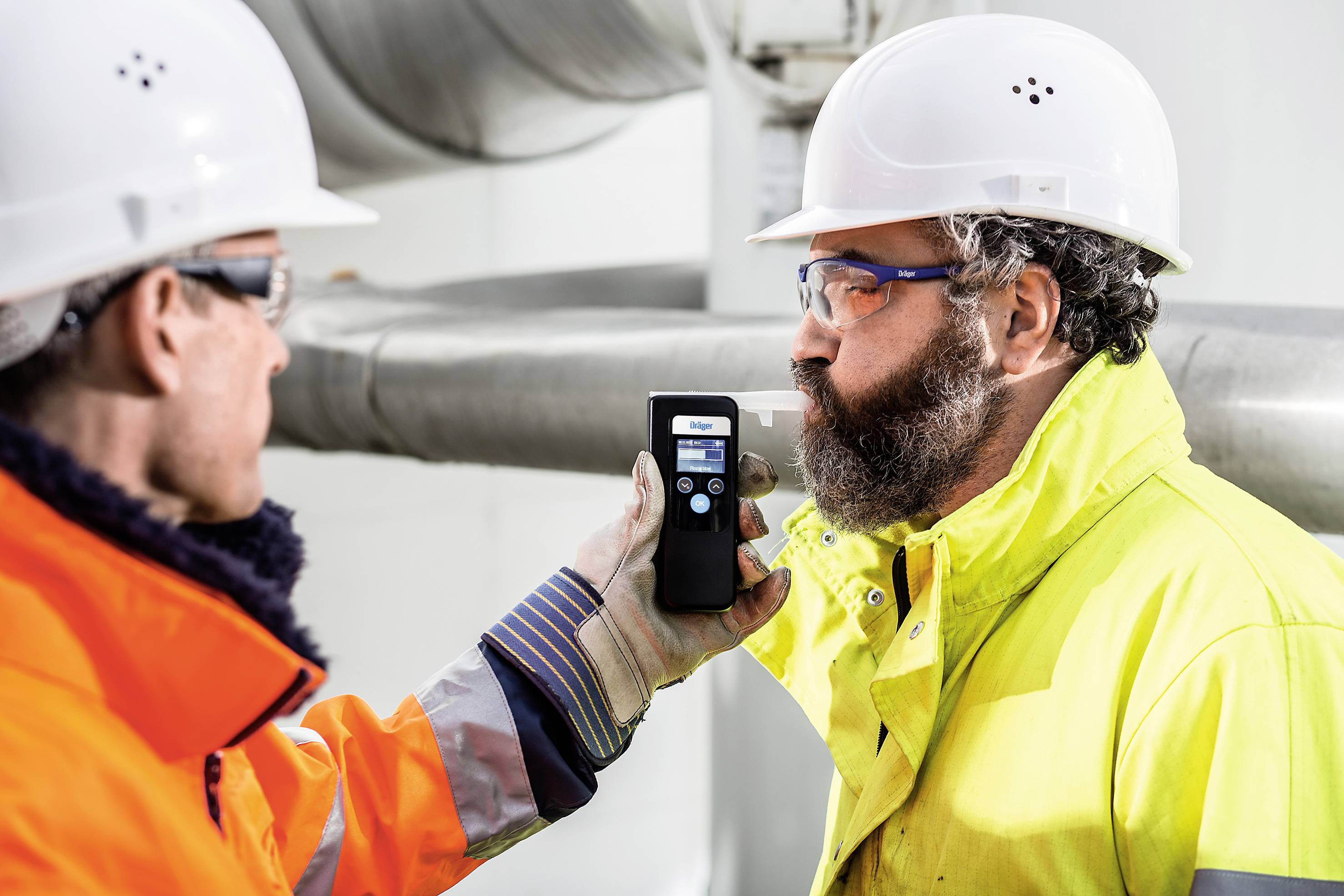 Мундштук Dräger чорний від 0,00 до 5,00 ‰ з дисплеєм