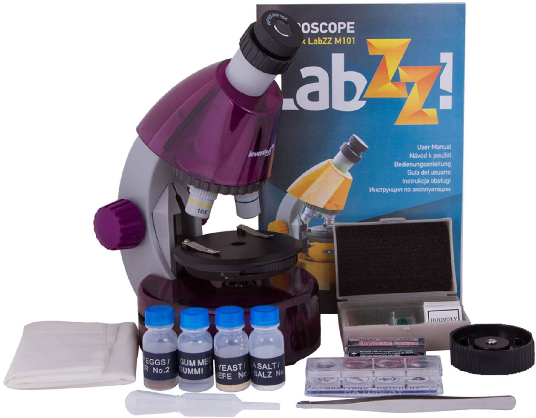 Дитячий монокулярний мікроскоп Levenhuk 69058 640x