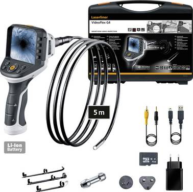 Kamera inspekcyjna Laserliner VideoFlex G4 XXL 082.243A, 9 mm x 5 m, IP54, IP68