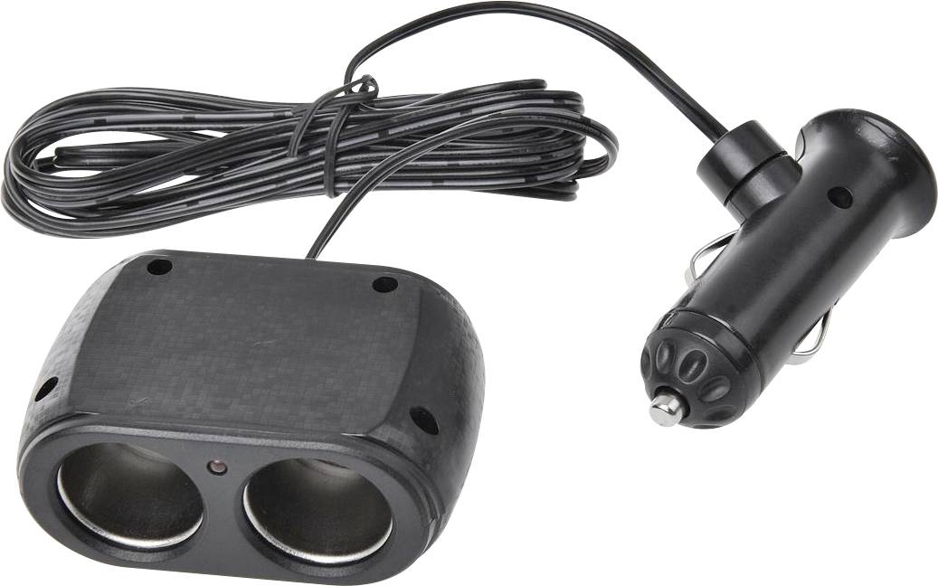 Подвійна розетка IWH. Макс. струмове навантаження = 10 A 12 або 24 В постійного струму