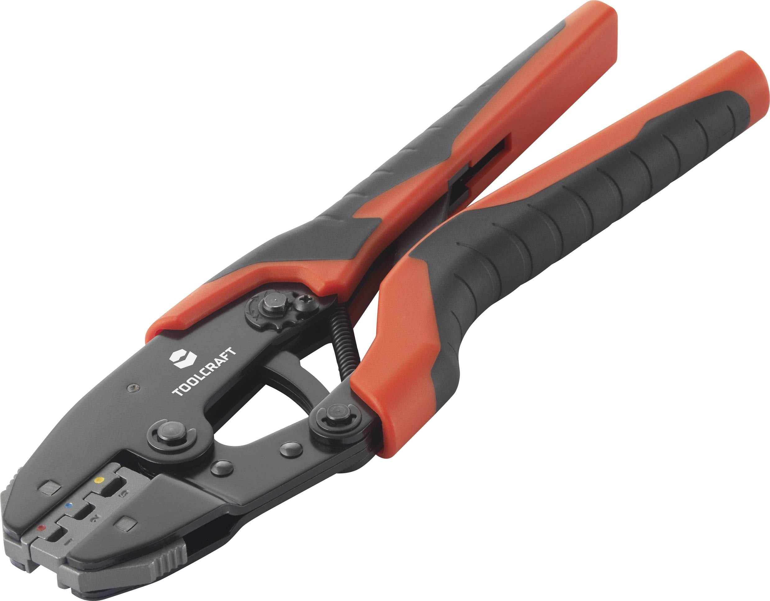 Набір обтискних інструментів TOOLCRAFT HJ540168BC-A1A5 TO-7104990, 0,5–8 мм²