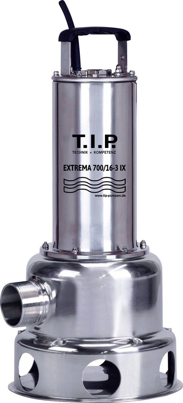 T.I.P. - Technische Industrie Produkte 30275 EXTREMA 700/16-3 IX Pompa zanurzeniowa do brudnej wody  42000 l/h 16 m