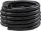 Duża, zwinięta czarna szpula plastikowego przewodu ochronnego, odpowiednia do zabezpieczania kabli w zastosowaniach przemysłowych.