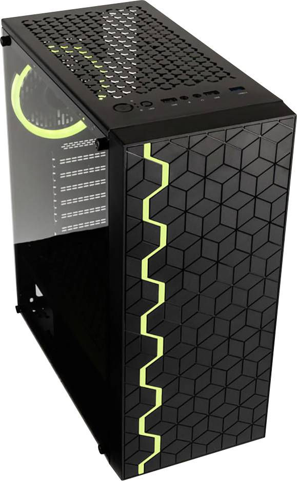 Ігровий корпус Kolink INSPIRE K8 Midi Tower, чорний