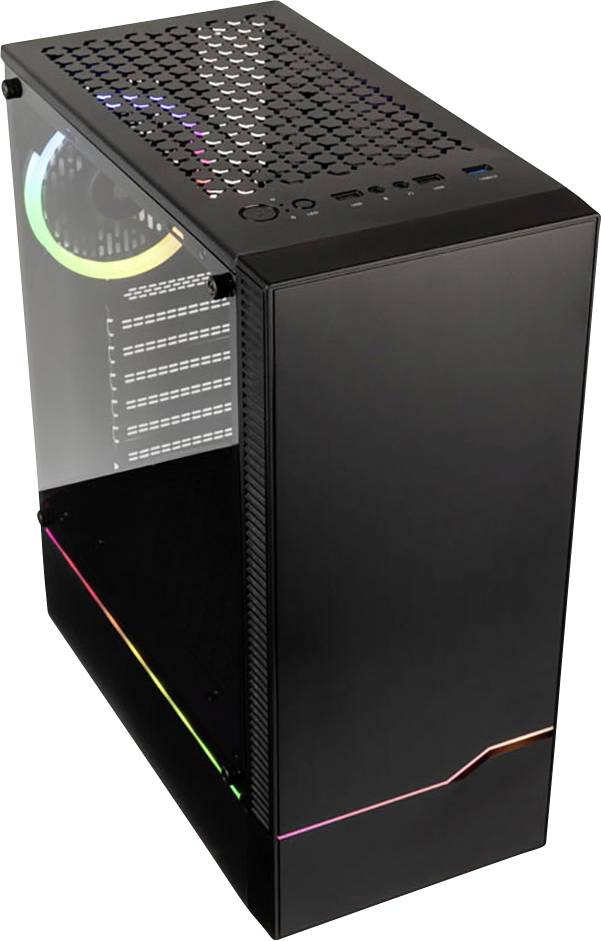 Ігровий корпус Kolink INSPIRE K9 Midi Tower, чорний