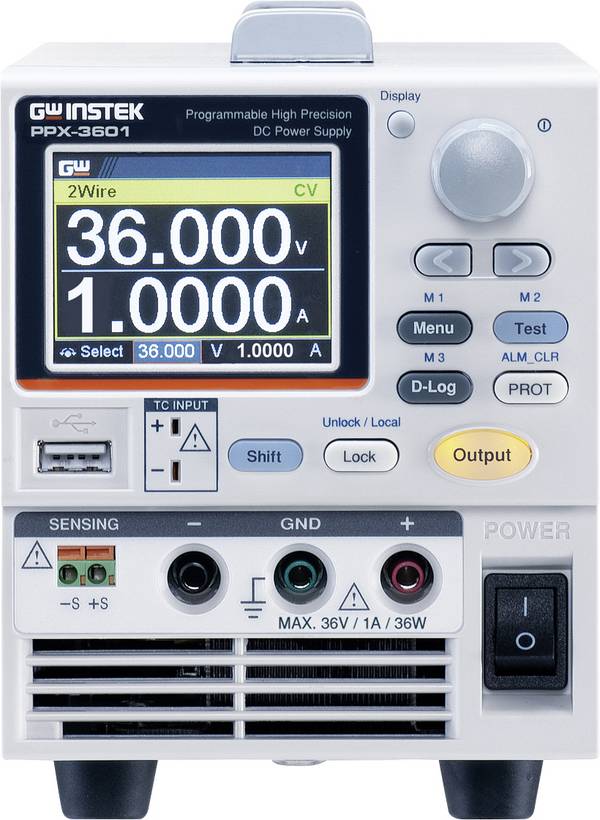 Zasilacz laboratoryjny regulowany GW Instek PPX-3601-GPIB 36 V (max.) 1 A (max.) 36 W