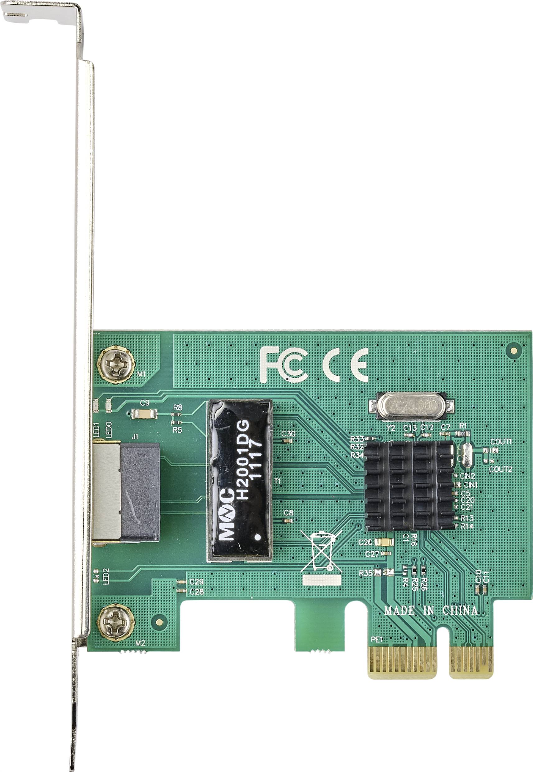 Мережева карта Renkforce RF-4752948 Gigabit-LAN 1 Гбіт/с (1 Гбіт/с)