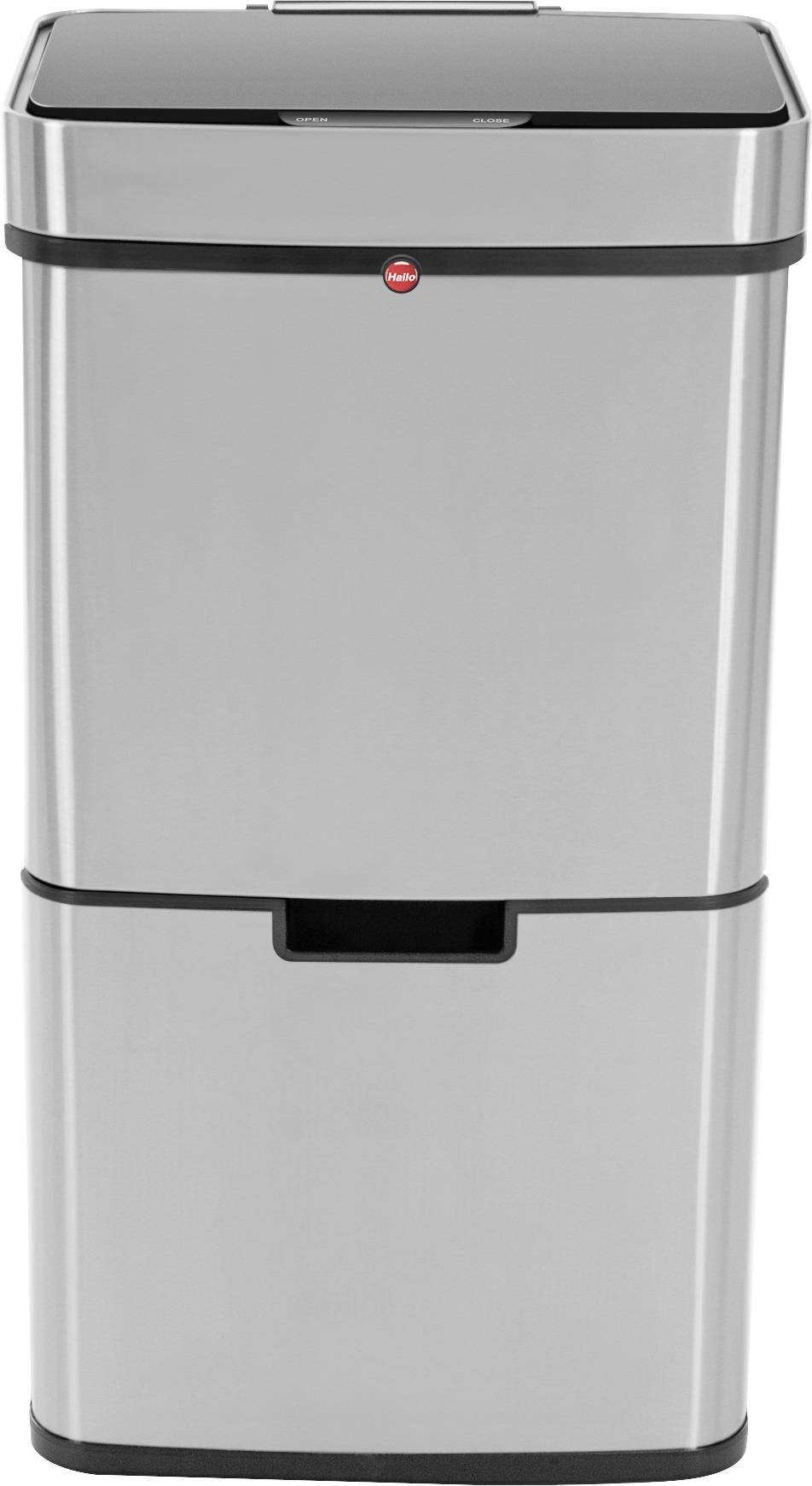 Hailo Öko Vario XL 6560010 Система сортування 50 л нержавіюча сталь, пластик (Ш x В x Г) 420 x 785 x 315 мм сріблястий Без відбитк