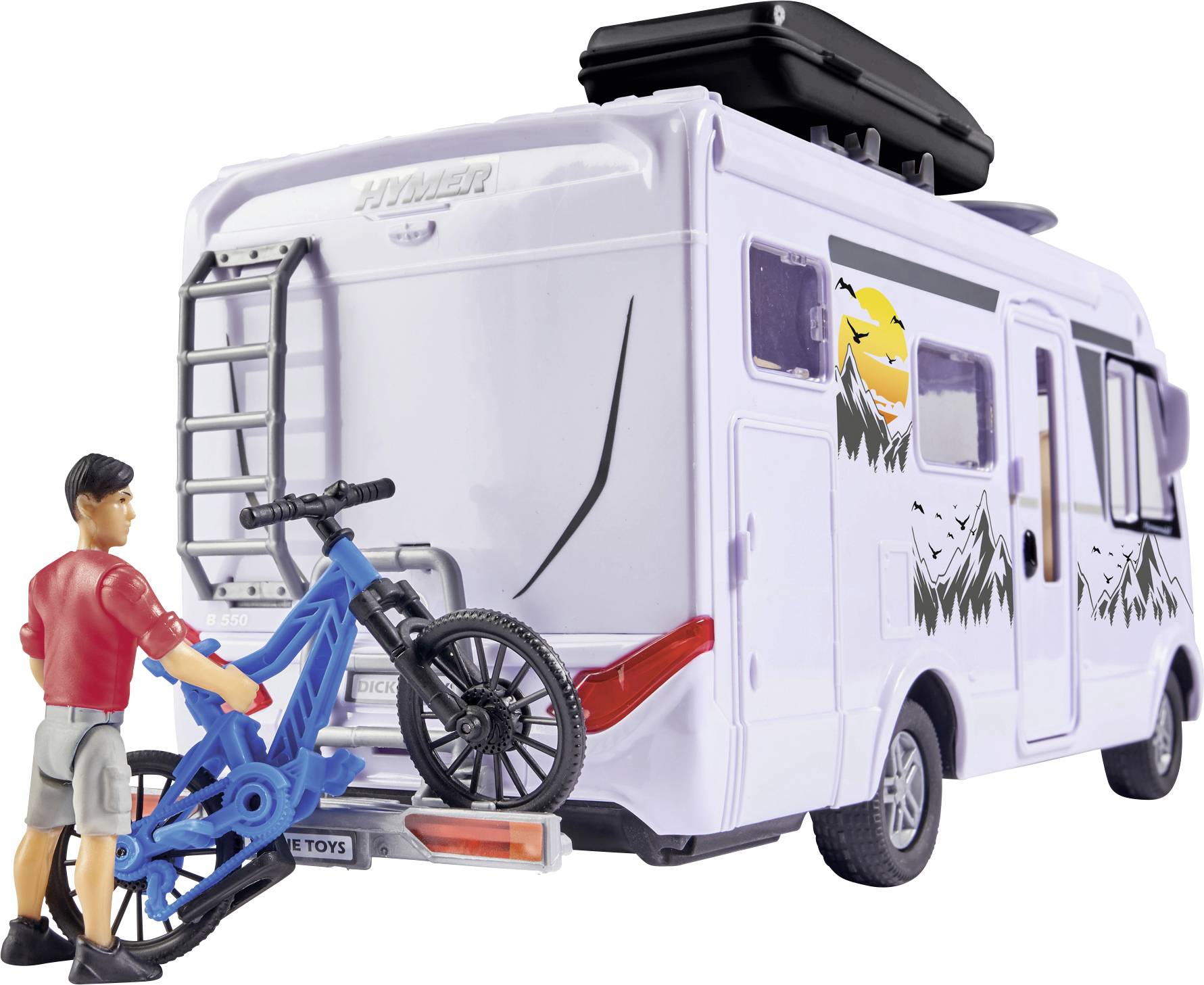 Моделька автомобіля Dickie Toys Hymer, готова модель автомобіля