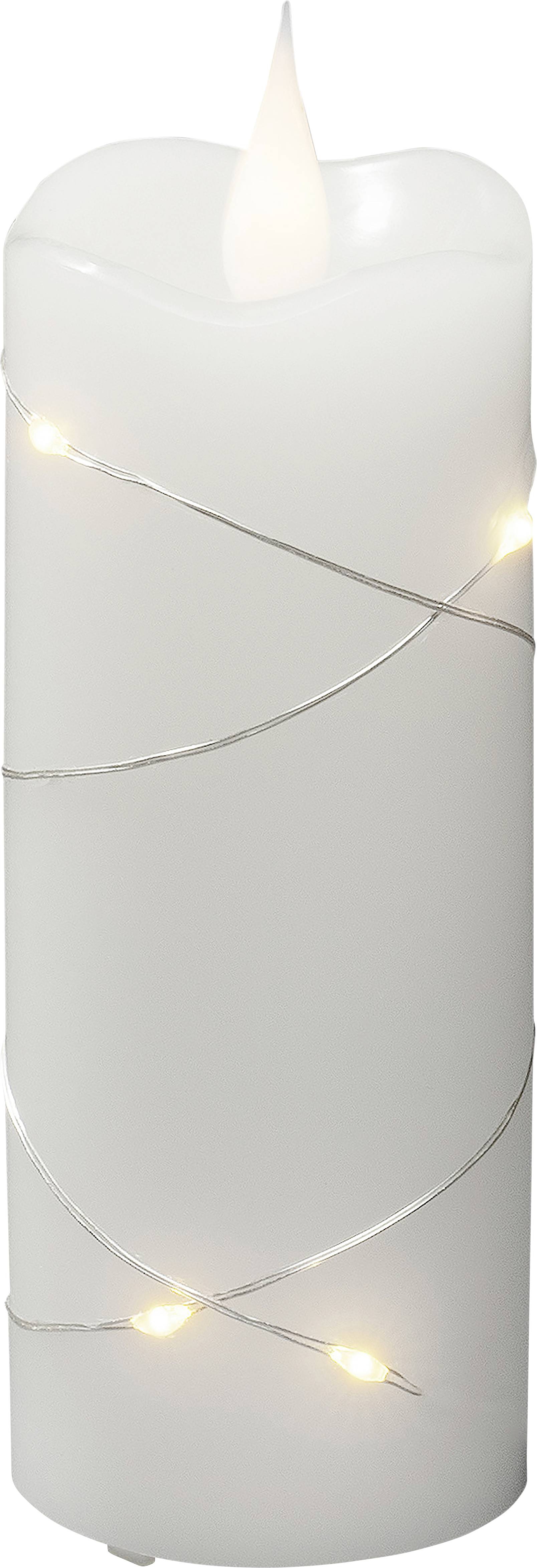 Світлодіодна свічка Konstsmide 1824-190, біла, тепла, біла (Ø x В) 50 мм x 127 мм