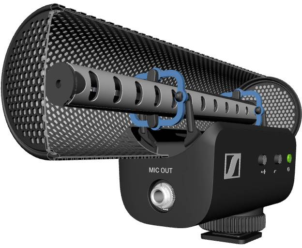 Мікрофон для камери Sennheiser mke 400, Тип передачі даних: дротовий