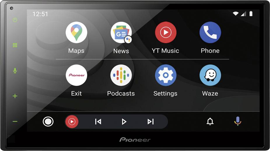 Дводиновий автомагнітола Pioneer SPH-DA160DAB, 4 x 50 Вт