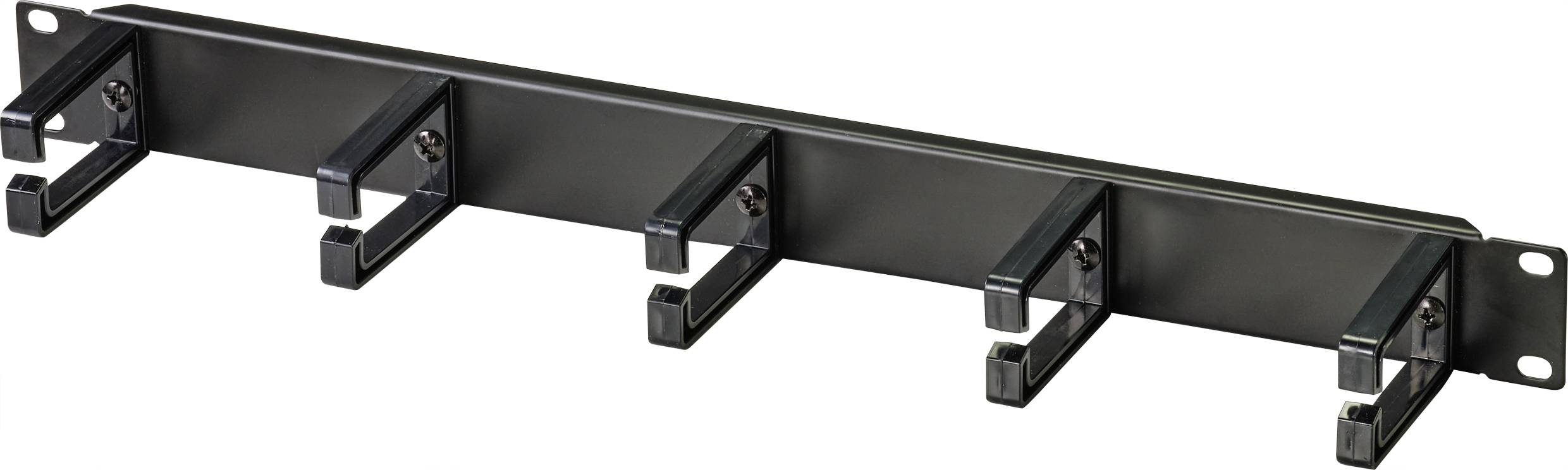 Організатор кабелів Renkforce RF-4755508 482,6 мм 19 дюймів, чорний