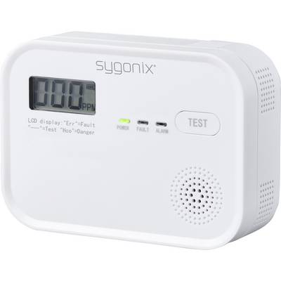 Czujnik czadu Sygonix SY-4755588, zasilanie bateryjne-0