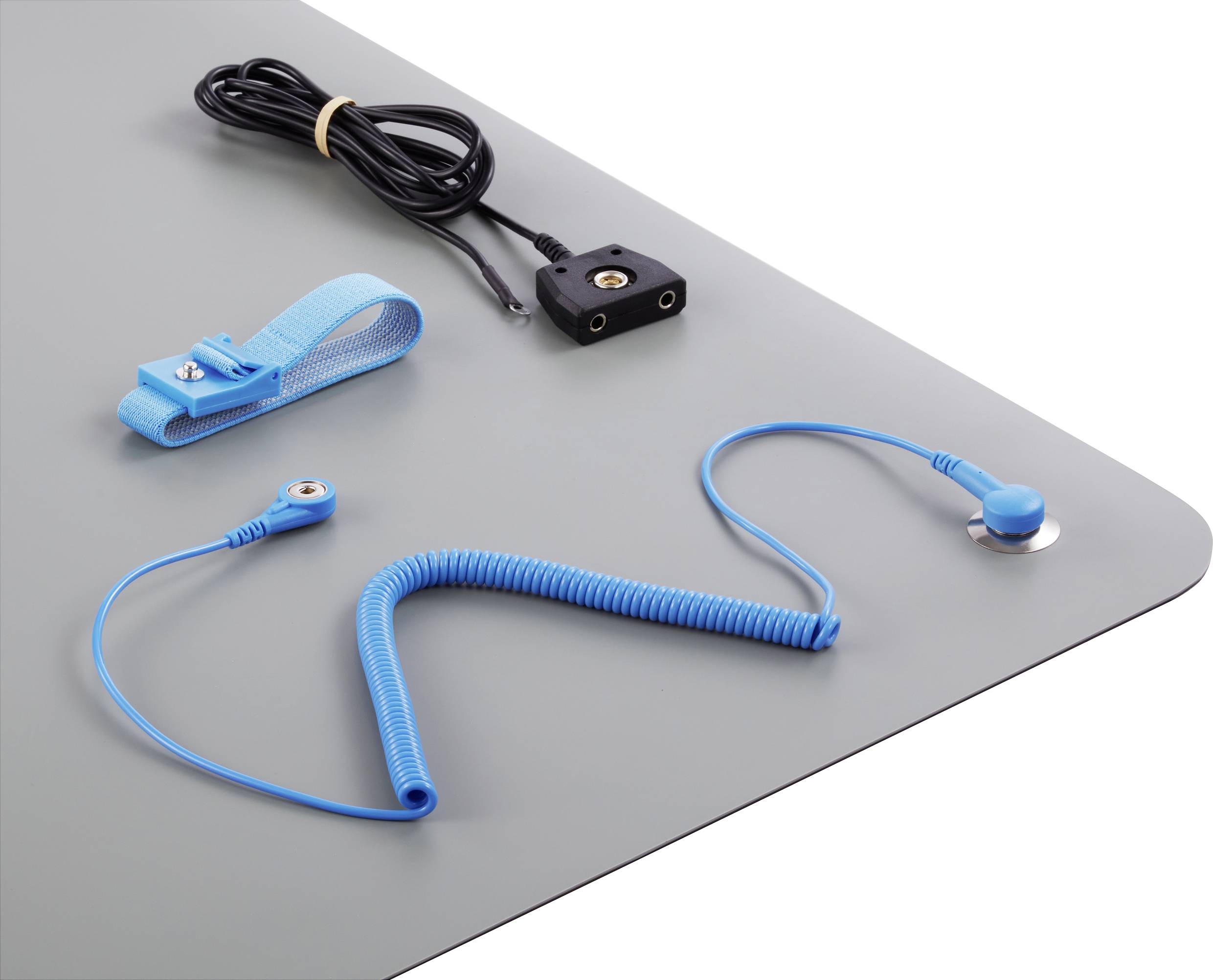 Комплект антистатичного килимка для столу TRU COMPONENTS TC-9511200 (Д x Ш x В) 900 x 610 x 2 мм