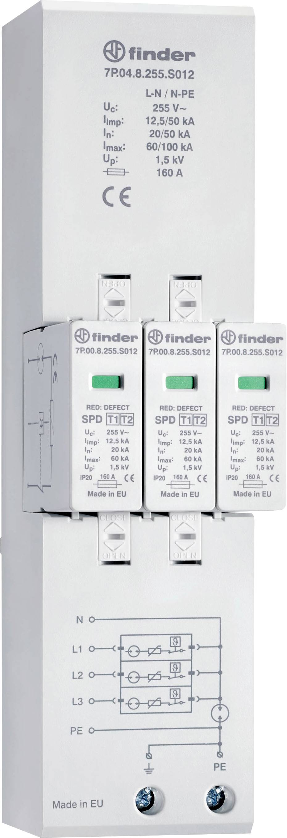 Обмежувач пошуку 7P.04.8.255.S012 1 шт.