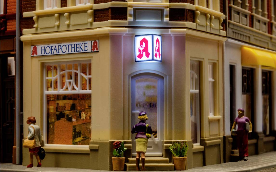 Viessmann Modelltechnik H0 Лампа одинарна в цоколі готова модель 1375 1 шт.