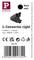 Złącze L Paulmann prawe w kolorze czarnym matowym do szyny ProRail3. Odpowiednie dla szyny 3-fazowej, maks. 3680W, 230V. W zestawie kod kreskowy i oznaczenie bezpieczeństwa.