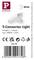 Złącze T prawe firmy Paulmann, białe, ProRail3, 3-fazowe, maks. 3680W, 230V. Z oznaczeniami CE i UKCA, kod kreskowy na dole.