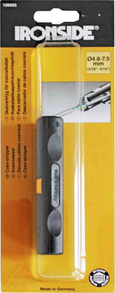 Rozmiar wiertła 0,4-0,75 mm, odpowiedni do 'obracania małych uchwytów' i 'tworzenia styku z puszką', nazwa marki na górze opakowania.