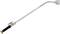 Długi, zakrzywiony pręt metalowy z uchwytem i zaworem na dolnym końcu, używany do przenoszenia płynów lub czyszczenia pod ciśnieniem.