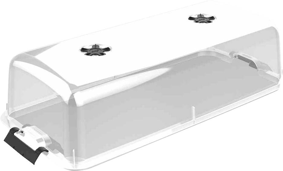 Кришка Elho 6872007510000 для племінного будиночка XXL прозора, зелена основа 1 шт.