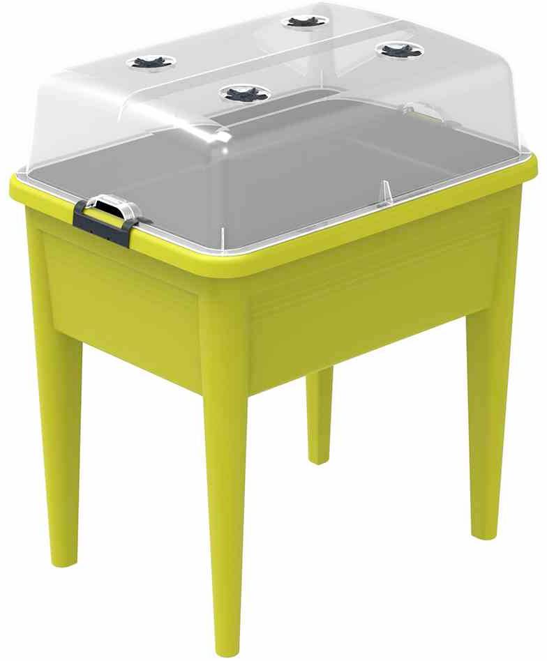 Кришки для рослин Elho 6872207710000 SuperXXL прозорі, зелені базові 1 шт.