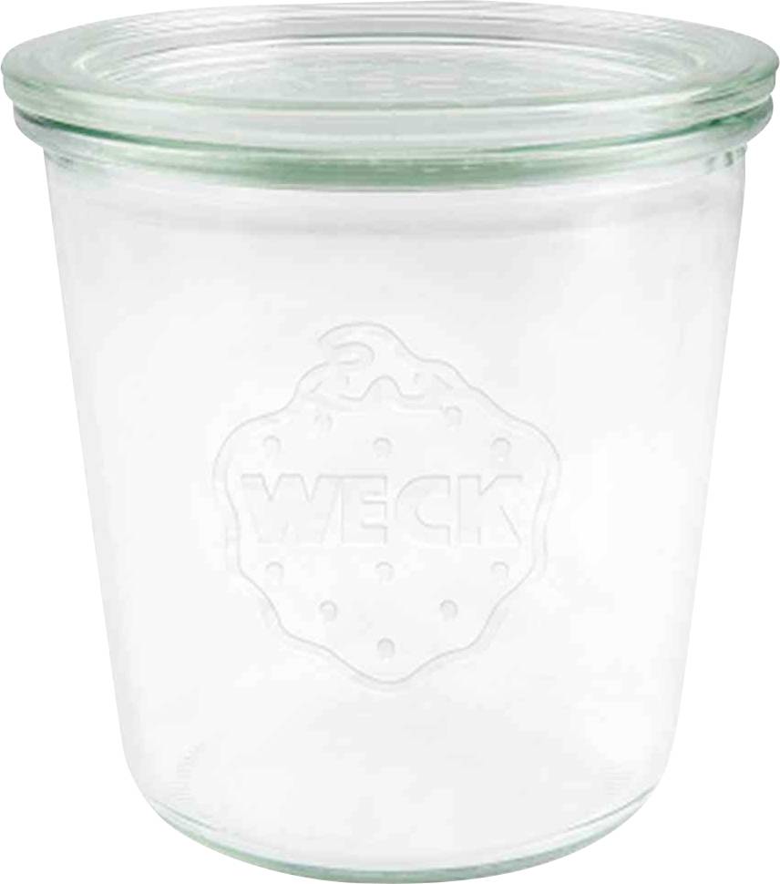 WECK 742 Скляна коробка для перемичок на 6 пляшок об'ємом 1/2 л без кілець та затискачів