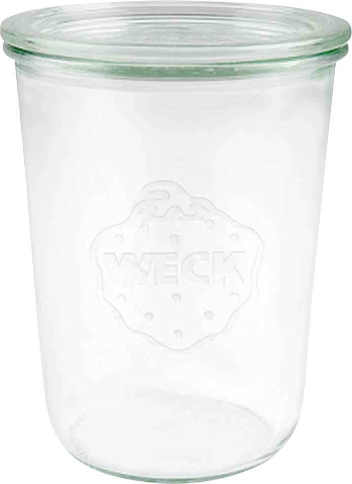 WECK 743 Скляна перемичка, 6 шт., 3/4 л, без кілець та затискачів