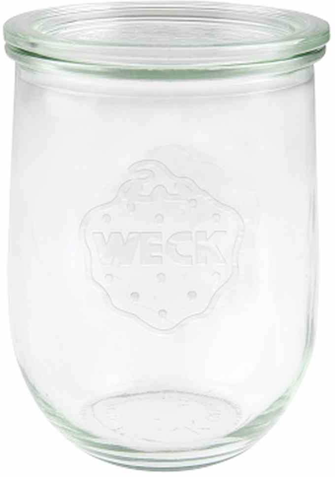 Скляна коробка WECK 745 у формі тюльпана об'ємом 6,1 л без кілець та затискачів