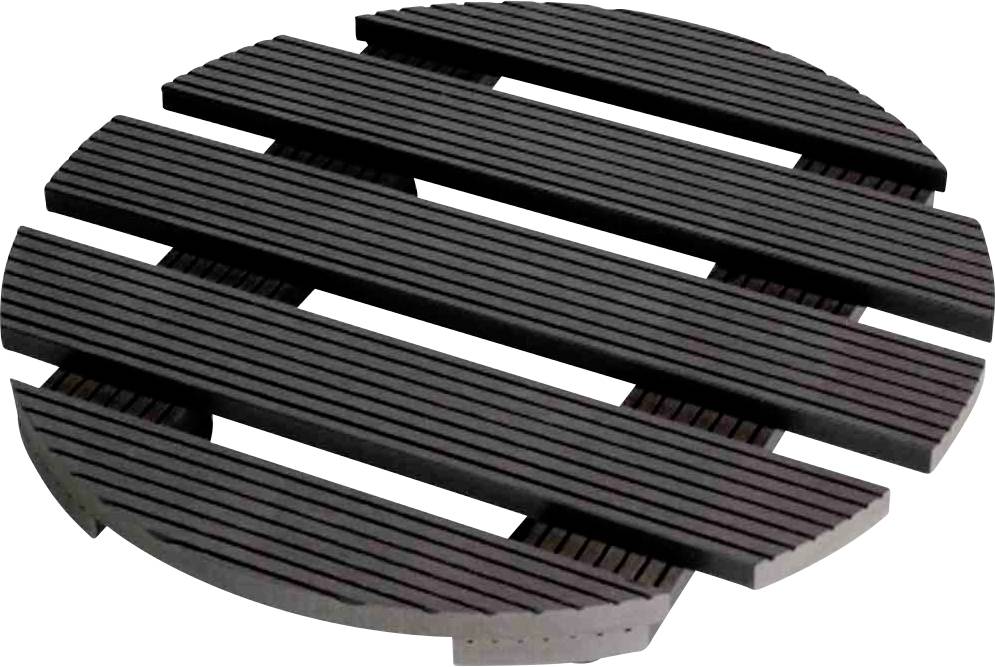 Візок Siena Garden J41402 з плоским покриттям з ДПК. Максимальне навантаження: 60 кг.