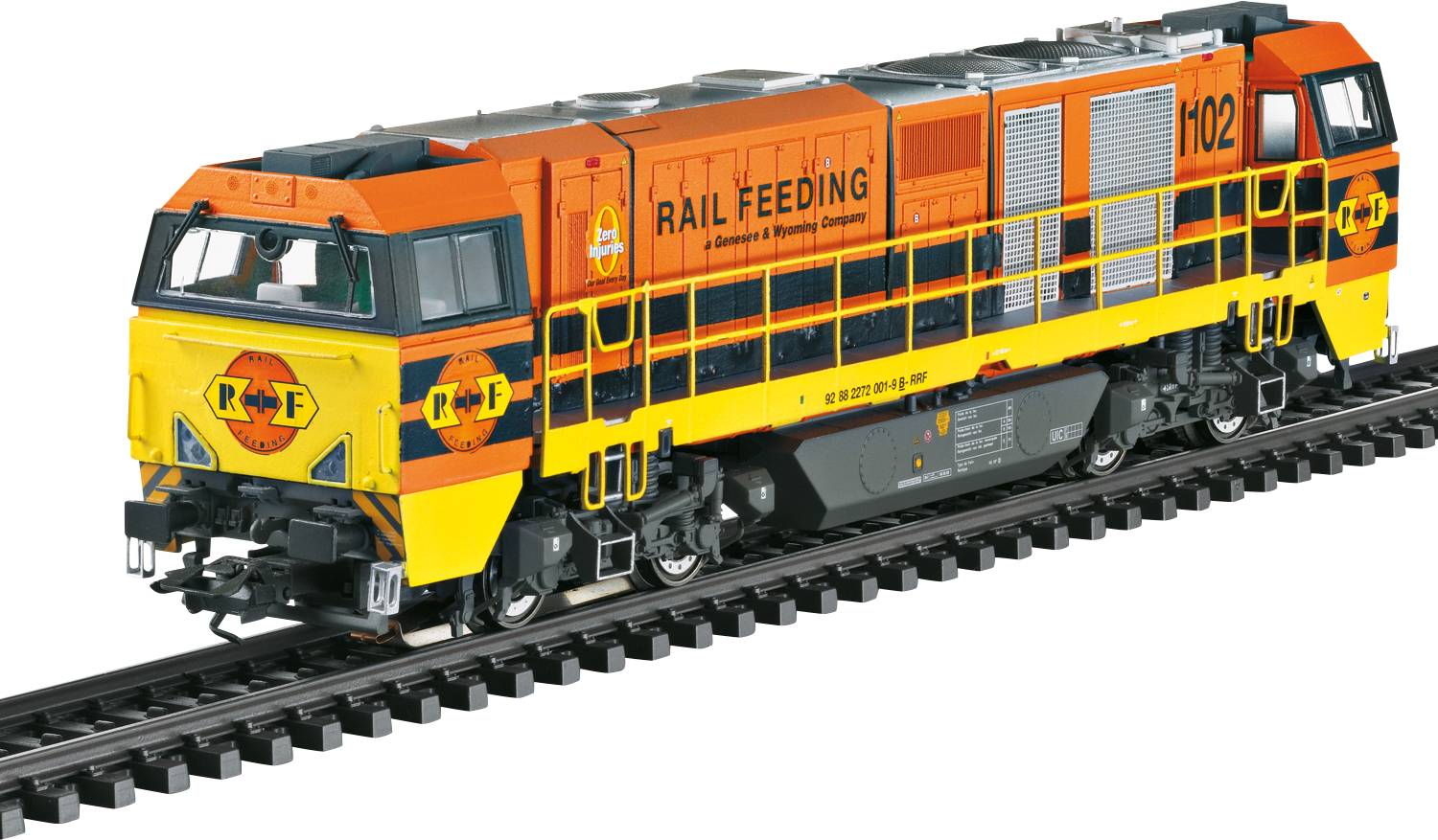 Lokomotywa diesel H0 Märklin 037298, Digital AC Sound, Długość ze zderzakami: 200 mm