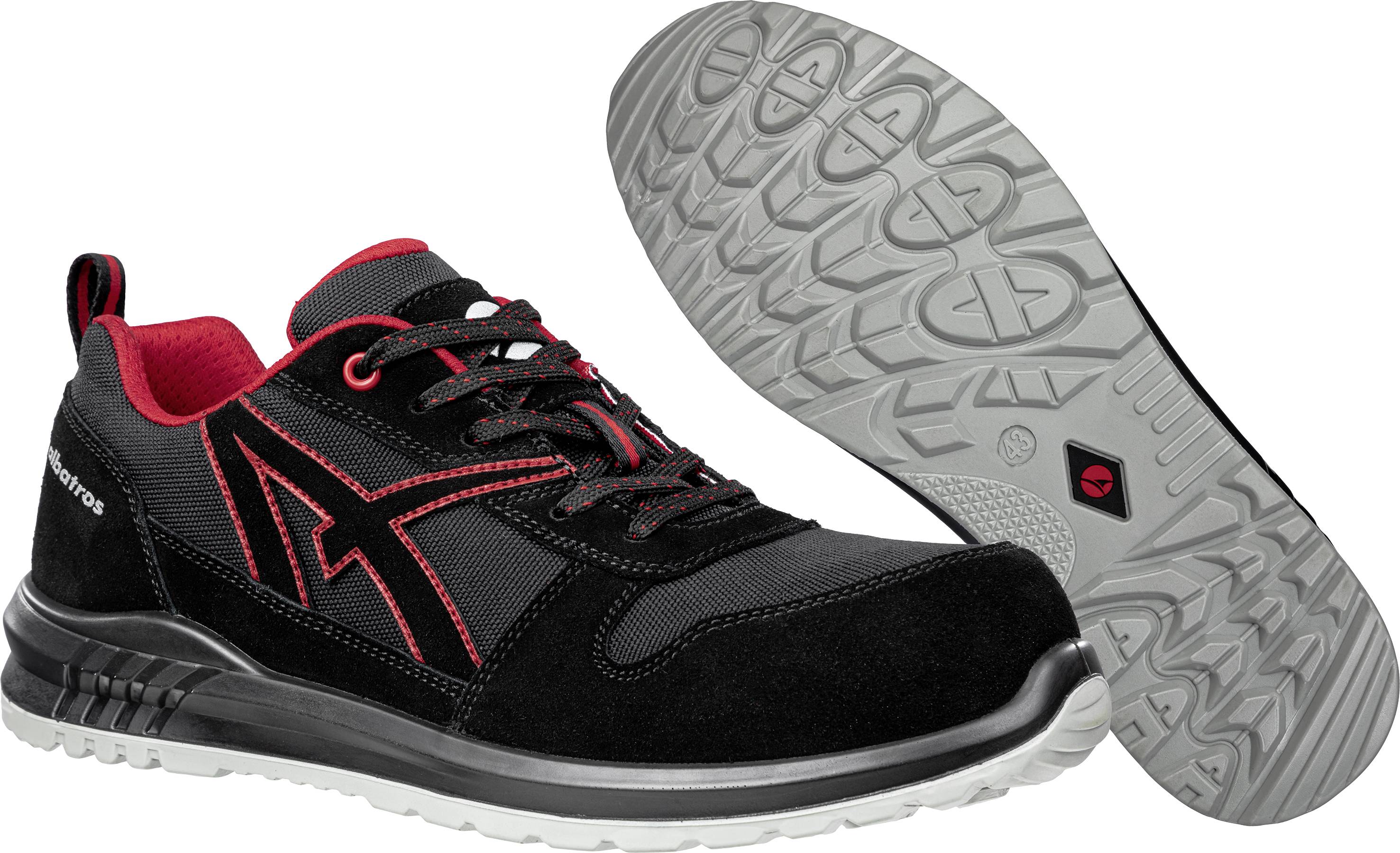 Albatros CLIFTON LOW SRC 648700210000046 Захисне взуття S3 Розмір взуття (EU): чорний, червоний 1 пара