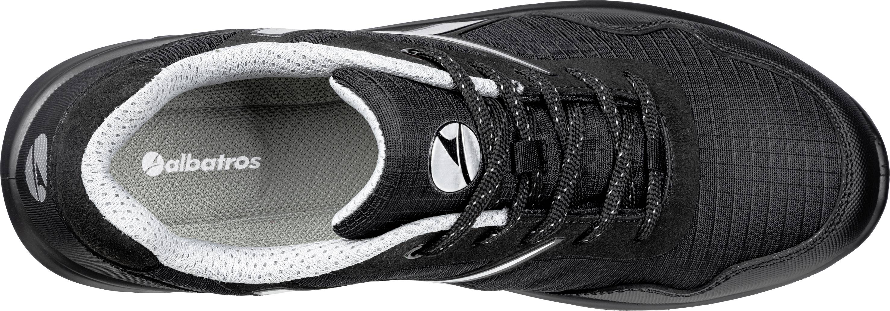 Albatros DRIFTER BLACK LOW SRC 648770200000043 Захисне взуття S1P Розмір взуття (EU): чорний, білий 1 пара