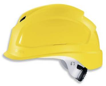 Вентильований захисний шолом uvex pheos 9772131 жовтого кольору